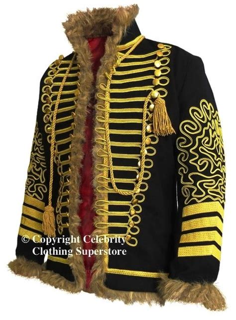 jimi hendrix military jacket replica|michael jackson military uniform.